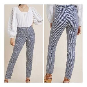 NWT Anthropologie The Essential Slim pants size 2